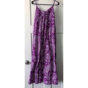 Merona X Small Floor Length Purple Dress